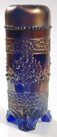 Orange Tree Blue (Carnival) Hatpin Holder