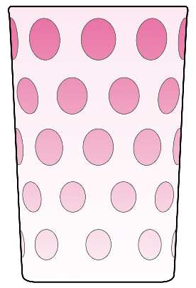 Coin Dot Cranberry (Opalescent) by Fenton