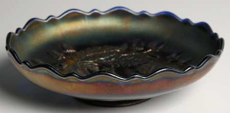 Acorn Blue (Carnival) 7" Round Bowl
