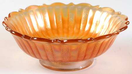 Stippled Rays Marigold 5" Round Bowl