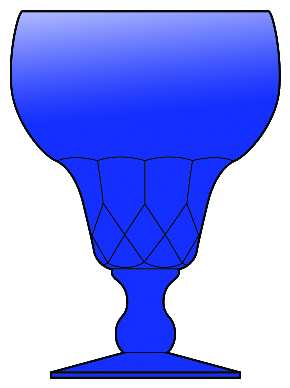 Georgian Cobalt Blue