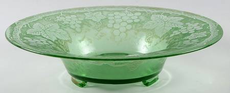 Grape Green (Brocade) by Fostoria