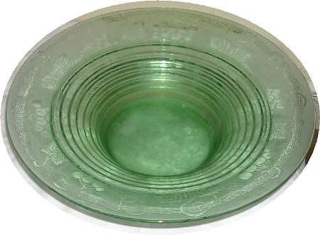 Grape Green (Brocade) 12" Round Centerpiece