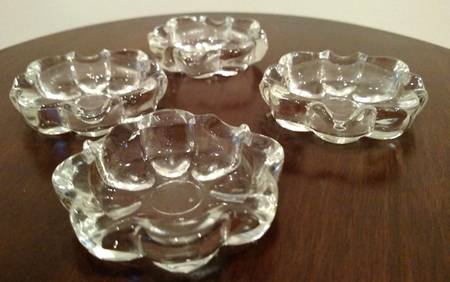 Spool Clear 2" Round Ashtray