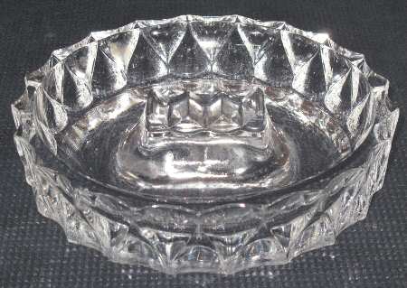 Facets Clear 7" Ashtray