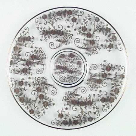 Buttercup (Gold Encrusted, Stem 6030) Torte Plate