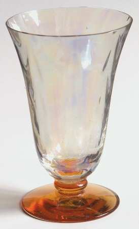 5093 Amber (Iridescent) Juice Glass