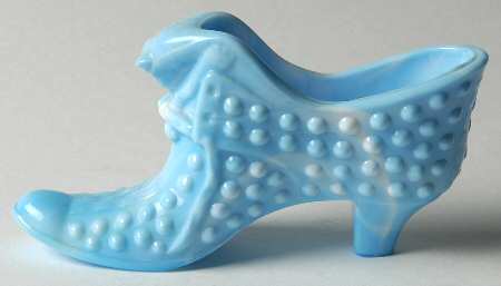 Hobnail Blue (Marble) Slipper