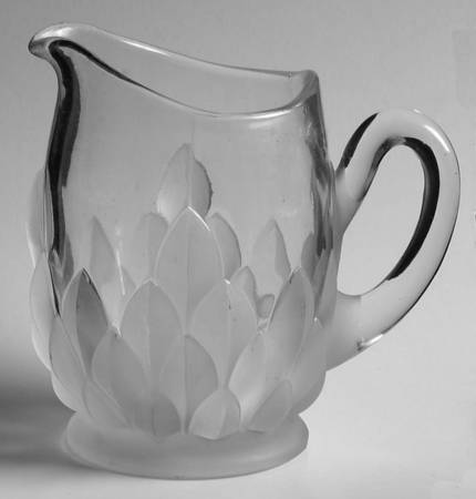 Frosted Artichoke Creamer