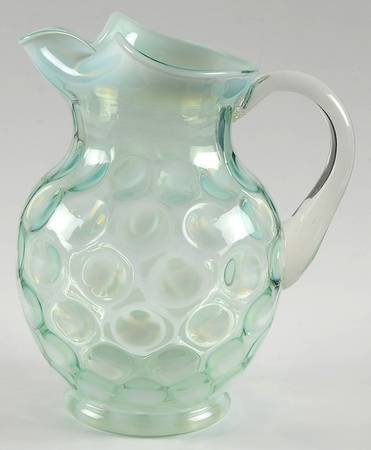 Dot Optic Lime Green (Opalescent)