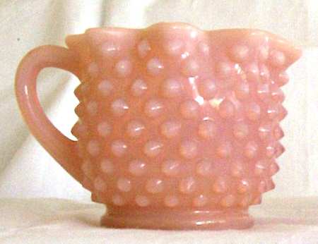 Hobnail Rose (Pastel) Creamer