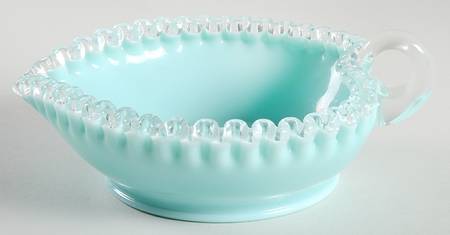 Silver Turquoise 8" Heart Shape Relish