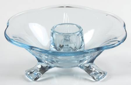 2394 Blue 2" Single Light Candlestick