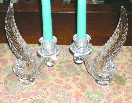 Plume (Line #2636) Single Light Candlestick
