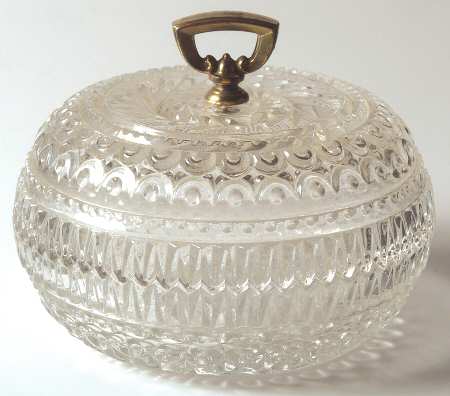 Aristocrat Clear Candy Box & Lid