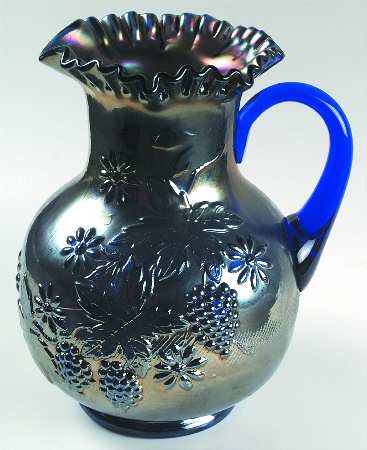 Floral and Grape Variant Cobalt (Carnival)