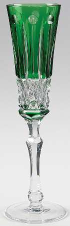 Xenia Green Fluted Champagne