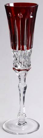 Xenia Red Fluted Champagne