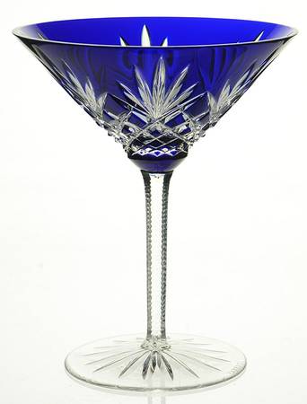 Odessa Cobalt Blue Martini
