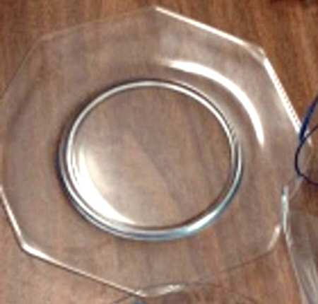 2342 Azure Luncheon Plate