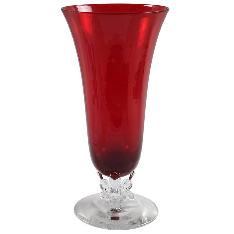 2470 Ruby 9" Flower Vase