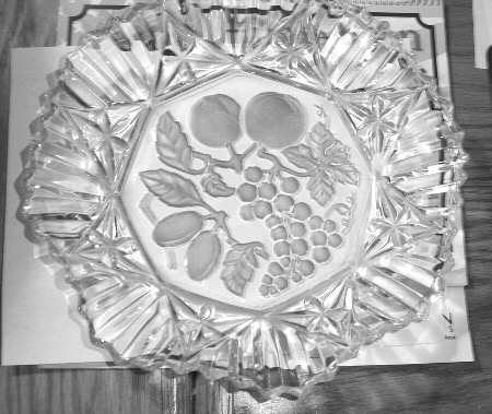 Pioneer (Flashed Fruit on Clear) by Federal Glass 