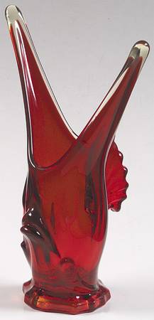 Animals & Figurines #2497/787 Flying Fish Vase