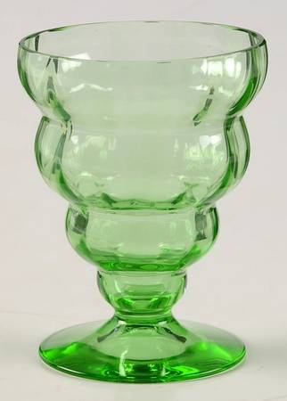 4101 Green 2 1/2 Oz Footed Tumbler