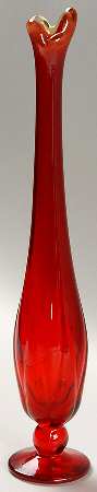 Decorator Collection Ruby 12" Swung Bud Vase