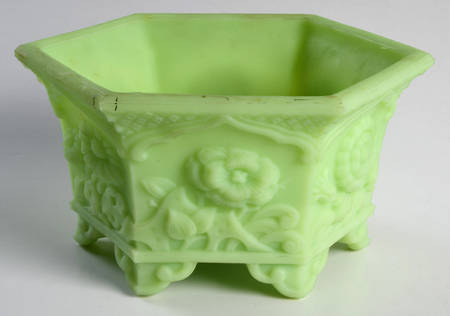 Lime Sherbet Satin Planter