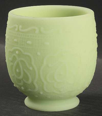 Lime Sherbet Satin Globe for (3 Piece) Fairy Lamp
