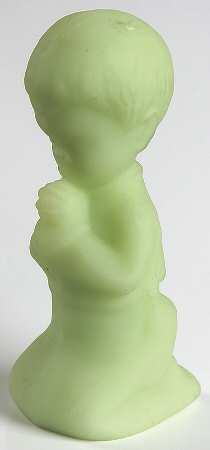 Lime Sherbet Satin #5100 Praying Boy