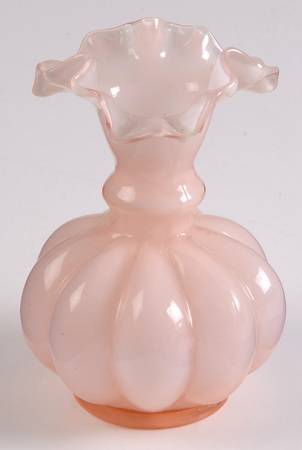 Rose Overlay 4" Flower Vase