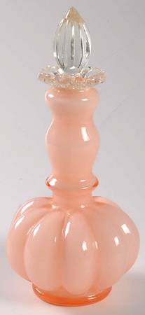 Rose Overlay Large Bottle & Stopper