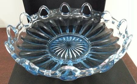 Colonial Prism Electric Blue by Fostoria