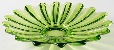 Celestial Limelight (Green) 9" Round Bowl