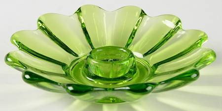 Celestial Limelight (Green) Single Light Candlestick
