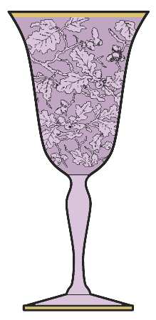 Oakwood Orchid (Light Purple, Iridescent Brocade)