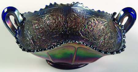 Persian Medallion Blue (Carnival) Handled Bon Bon