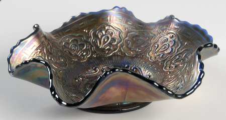 Persian Medallion Blue (Carnival) 6" Round Crimped Bowl