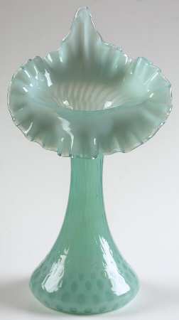Fine Dot Optic Perisian Blue (Opalescent) by Fenton