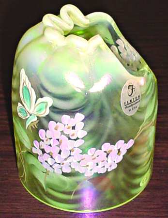 Hydrangeas Topaz (Opalescent) by Fenton