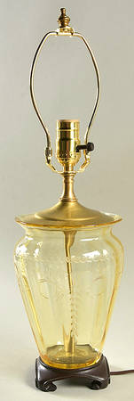 Orleans Topaz (Yellow, Giftware) by Fostoria
