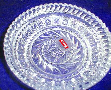 Virginia Clear (Lead Giftware) Candy Box No Lid