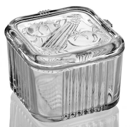 FEG18 Small Square Refriferator Dish & Lid
