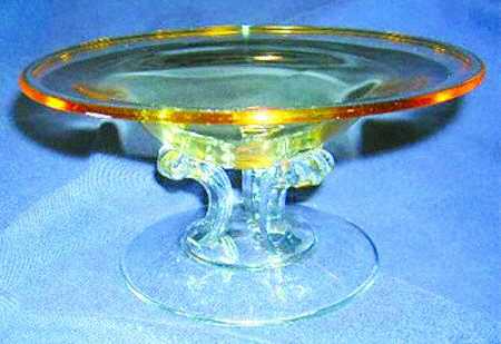 2433 Yellow (Topaz) by Fostoria