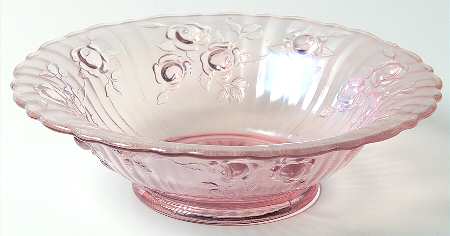 Velva Rose (Stretch) 75th Anniversary 9" Flared Bowl
