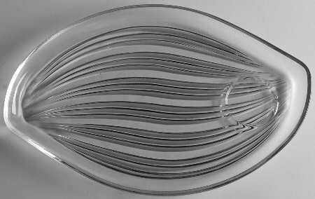 Hawaiian Leaf Snack Plate No Cup