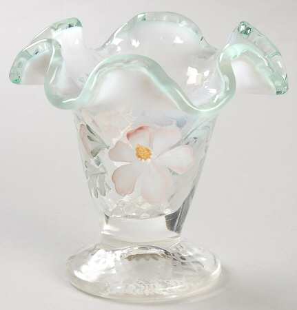 Meadow Beauty 4" Footed Vase