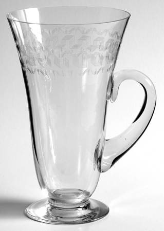 Greek (Stem 858, Non Optic) Handled Footed Ice Tea